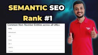 Semantic SEO Beginner to Advanced: How to Find, Optimize and Rank #1 using NLP Keywords