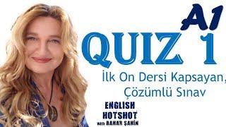 1.QUIZ - 10 Derste Neler Öğrendik