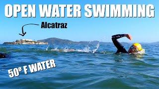 OPEN WATER SWIMMING FOR TRIATHLON - in the [shark infested?!] waters of San Francisco