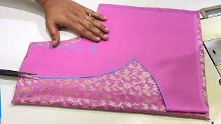 Designer Blouse Design Cutting And Stitching Back Neck Blouse Designs | Blouse Ki Design