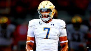 ND’s Pass Rush KING  || Notre Dame DE Isaiah Foskey Highlights  ᴴᴰ