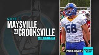 HS Football | Maysville at Crooksville [8/27/15]