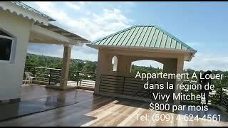 Appartement A Louer A Vivy Mitchell, Haiti Tel: (509) 4-624-4561 (WhatsApp disponible)