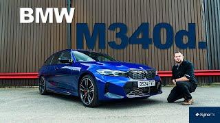 2024 BMW M340d xDrive Touring | A Mountain of Torque (4K)