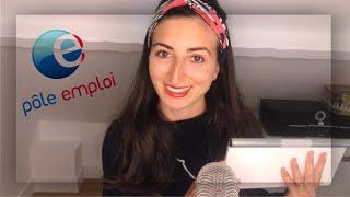 ASMR  ROLEPLAY conseillère POLE EMPLOI ‍ (soft spoken & chuchotement )