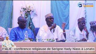 ITALIE : conférence religieuse de Serigne Hady Niass à Lonato. ÉDITION 2024.