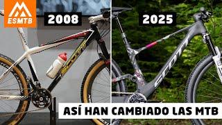 De 2008 a 2025 con las bicis de Nino Schurter, ¿cómo han cambiado las MTB?