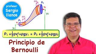 ECUACIÓN DE BERNOULLI - Demostración, Principio y Aplicaciones