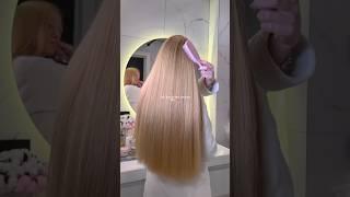 Рутина ухода за длинными волосами  #haircare #уходзаволосами #длинныеволосы #asmr #gisou