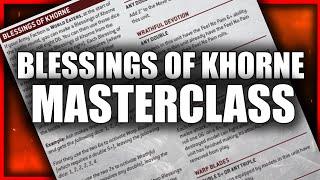 How to get the most out of Blessings of Khorne for World Eaters