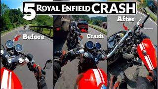 5 Royal Enfield Crash/Accidents Caught on Camera (2024 Updated) - Riders Fault