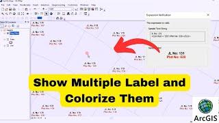 How To Show Multiple Label and Colorize Them in ArcMap