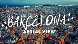 Barcelona Drone Cinematic Tour -  barcelona drone shots