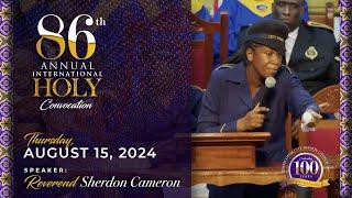 86th Annual Holy Convocation | Thursday Evening, August 15, 2024