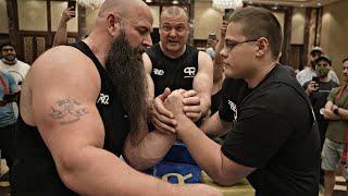 SCHOOLBOY VS Monster Michael Todd | ARM WRESTLING 2021