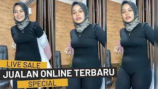 LIVE!! REKOMENDASI BUNDA CANTIK JUALAN ONLINE BAJU WANITA YANG NAMAN DIPAKAI #28