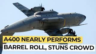 Airbus A400 and Embraer E195-E2 Dazzle with Spectacular Flight Displays at Paris Airshow 2025