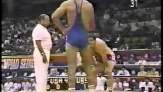 Baumgartner vs Gobejisvili (1988 Gold Medal Match)