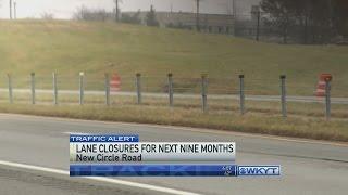 New Circle lane closures