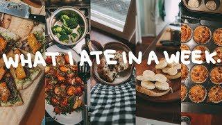 COSY, NOURISHING yet always COMFORTING (& vegan)  WHAT I ATE IN A WEEK