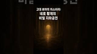 고대 로마의 미스터리: 네로 황제의 비밀 지하궁전