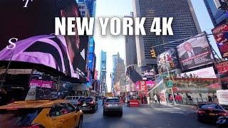 Driving Midtown Manhattan | New York City 4K Driving Tour USA