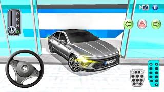 Sedan car New Hyundai Sonata in The Showroom - 3D Driving Class 2024 - best android gameplay