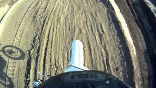 2 Laps with a beginner on Cahuilla Vet Track