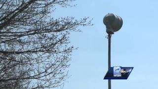 Tornado sirens sound as part of drill