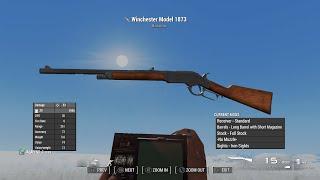 Fallout 4 Mods PC ( Winchester Model 1873 - Lever Action Rifle ) Review