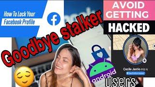 HOW TO LOCK FACEBOOK PROFILE(the easiest way | MakuCez TV
