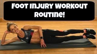 Foot Injury Workout Routine | 20 Minute Full Body Exercise Video