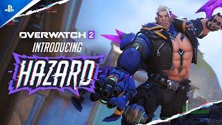 Overwatch 2 - Hazard: New Hero Gameplay Trailer | PS5 & PS4 Games