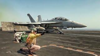 Aircraft Carrier Takeoffs & Landings