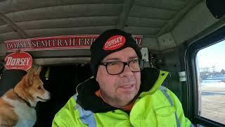 #768 Freezing in Minnesota The Life of an Owner Operator Flatbed Truck Driver
