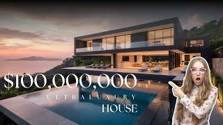 $100,000,000  LUXURY HOUSE BEACH #relaxing #music #sleepmusic #8k60fps #trending #4kvideostatus