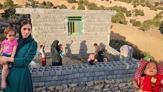 Unity in Tradition: The help of the village people to Ahmed in building a house