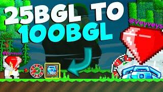 GROWTOPIA REME 25 BGL TO 100 BGL BIG BET !!!