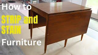 Transforming a $35 Thrift Store Mid-Century Modern Table - Thrift Diving