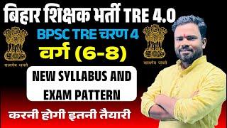 BPSC TRE 4.0 Bihar Shikshak Bharti: junior Teacher Syllabus : Varg 6-8 teacher syllabus