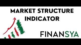 Market Structure Indicator for MT4 MT5 and for Tradingview