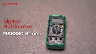 MASTECH MAS830 SERIES Digital Multimeters