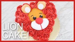 King of Hearts Lion Cake | Renee Conner