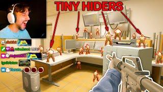 DIMA vs. 60 TINY HIDERS
