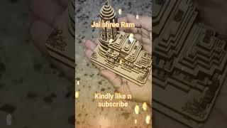 Shree Ram mandir ,3D Wooden Temple @ Ayodhya