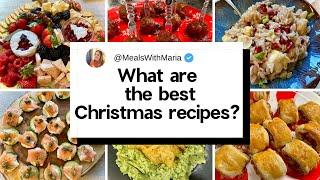 My 2024 Top 10 Christmas appetizers, Holiday desserts, Party Sides and More!