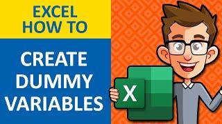 How to Create Dummy Variables in Excel | Regression Analysis