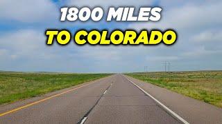 Our 1800 Mile Drive To Colorado In Just 1 Hour