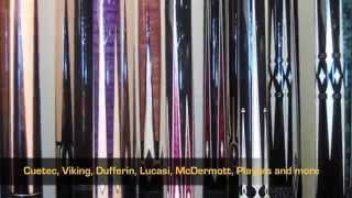 Pool Cues, Snooker Cues - Huge selection for Man Cave Gift Ideas - Montreal and Ottawa store