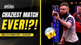 The *CRAZIEST* Match In Darts History!?! | Daniel Lee vs Thomas Lovely